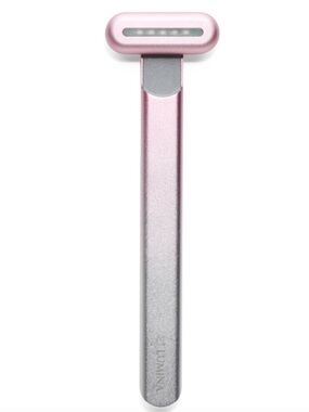 LUMINA NRG Mini Glow Face and Neck Wand - Pink and Silver